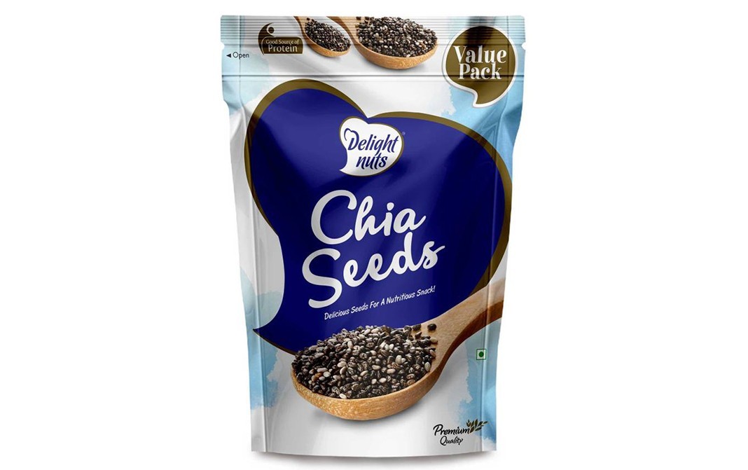 Delight Nuts Chia Seeds    Pack  750 grams